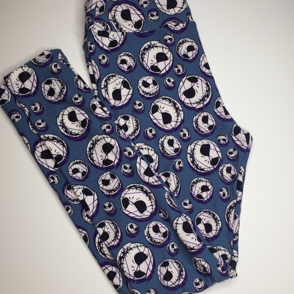 Lularoe Jack Skellington Osfa Leggings 